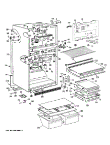 02 - Section2 parts for Ge Refrigerator TBX21GPBRAD from AppliancePartsPros.com