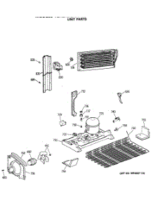 06 - Unit Parts parts for Ge Refrigerator TBX21JISRRWH from AppliancePartsPros.com