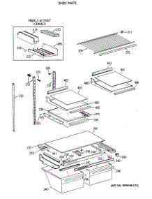 04 - Shelf Parts parts for Ge Refrigerator TBX21JIXDRAA from AppliancePartsPros.com