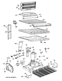 03 - Section3 parts for Ge Refrigerator TBX21JPJRWH from AppliancePartsPros.com