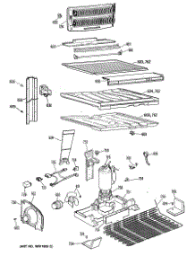 03 - Section3 parts for Ge Refrigerator TBX21JPWRWH from AppliancePartsPros.com
