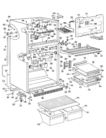 02 - Section2 parts for Ge Refrigerator TBX21KKCR from AppliancePartsPros.com