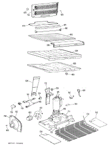 03 - Section3 parts for Ge Refrigerator TBX21KKER from AppliancePartsPros.com