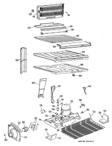 03 - Section3 parts for Ge Refrigerator TBX21KLKRAD from AppliancePartsPros.com