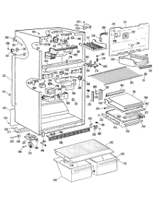 02 - Section2 parts for Ge Refrigerator TBX21NLGRAD from AppliancePartsPros.com