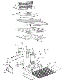 03 - Section3 parts for Ge Refrigerator TBX21PKBR from AppliancePartsPros.com
