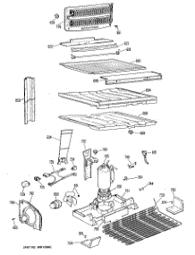 03 - Section3 parts for Ge Refrigerator TBX21PLBRWH from AppliancePartsPros.com