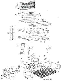 03 - Section3 parts for Ge Refrigerator TBX21PLJRWH from AppliancePartsPros.com