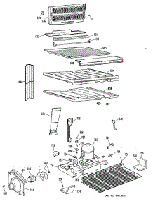 03 - Section3 parts for Ge Refrigerator TBX21PLRRWH from AppliancePartsPros.com