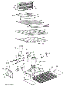 03 - Section3 parts for Ge Refrigerator TBX21TKCR from AppliancePartsPros.com
