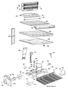 03 - Section3 parts for Ge Refrigerator TBX21TLTRAD from AppliancePartsPros.com