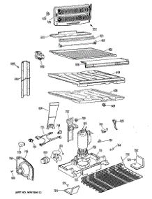 03 - Section3 parts for Ge Refrigerator TBX21TPJRAD from AppliancePartsPros.com
