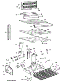 03 - Section3 parts for Ge Refrigerator TBX21ZLBRWH from AppliancePartsPros.com