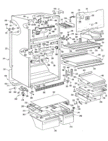 02 - Section2 parts for Ge Refrigerator TBX21ZLGRAD from AppliancePartsPros.com