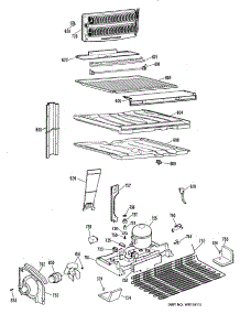 03 - Section3 parts for Ge Refrigerator TBX21ZLGRAD from AppliancePartsPros.com