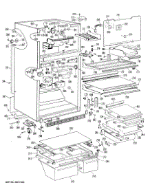 02 - Section2 parts for Ge Refrigerator TBX21ZLTRWH from AppliancePartsPros.com