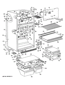 02 - Section2 parts for Ge Refrigerator TBX21ZPBRWH from AppliancePartsPros.com