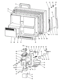 02 - Section2 parts for Ge Refrigerator TBX22RFBR from AppliancePartsPros.com
