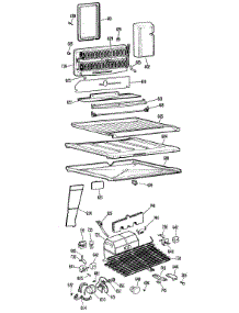 05 - Section5 parts for Ge Refrigerator TBX22RFDL from AppliancePartsPros.com