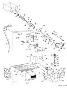 04 - Section4 parts for Ge Refrigerator TBX22RFDR from AppliancePartsPros.com