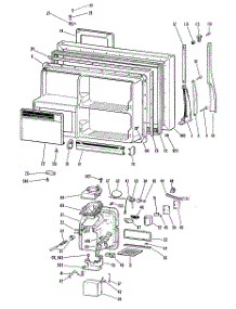 02 - Section2 parts for Ge Refrigerator TBX22RHCL from AppliancePartsPros.com