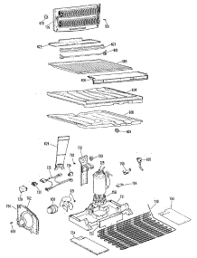 05 - Section5 parts for Ge Refrigerator TBX22RKBR from AppliancePartsPros.com