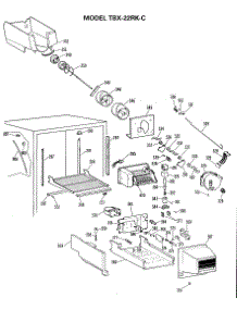 04 - Section4 parts for Ge Refrigerator TBX22RKCL from AppliancePartsPros.com