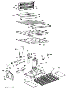 05 - Section5 parts for Ge Refrigerator TBX22RKCL from AppliancePartsPros.com