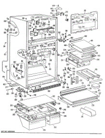 03 - Section3 parts for Ge Refrigerator TBX22RKCR from AppliancePartsPros.com