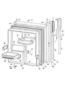 02 - Section2 parts for Ge Refrigerator TBX22RLFLAD from AppliancePartsPros.com