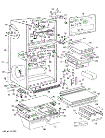 03 - Section3 parts for Ge Refrigerator TBX22RLFRAD from AppliancePartsPros.com