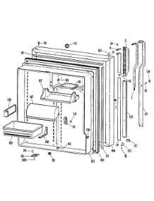 02 - Section2 parts for Ge Refrigerator TBX22RLRLWH from AppliancePartsPros.com