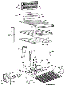 05 - Section5 parts for Ge Refrigerator TBX22RLRLWH from AppliancePartsPros.com