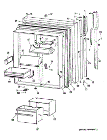 02 - Section2 parts for Ge Refrigerator TBX22RPFRAD from AppliancePartsPros.com