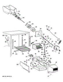 04 - Section4 parts for Ge Refrigerator TBX22RPKLWH from AppliancePartsPros.com