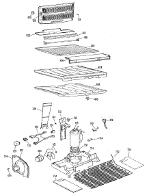 03 - Section3 parts for Ge Refrigerator TBX22ZKBR from AppliancePartsPros.com