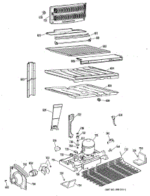 03 - Section3 parts for Ge Refrigerator TBX22ZLGRAD from AppliancePartsPros.com