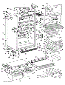 02 - Section2 parts for Ge Refrigerator TBX22ZLTRWH from AppliancePartsPros.com