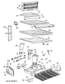 03 - Section3 parts for Ge Refrigerator TBX22ZPJRWH from AppliancePartsPros.com