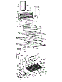 03 - Section3 parts for Ge Refrigerator TBX23DFBR from AppliancePartsPros.com