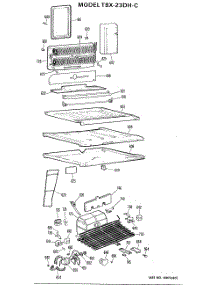 03 - Section3 parts for Ge Refrigerator TBX23DHCR from AppliancePartsPros.com