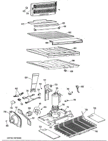 03 - Section3 parts for Ge Refrigerator TBX24KKBR from AppliancePartsPros.com