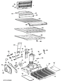 03 - Section3 parts for Ge Refrigerator TBX24TKBR from AppliancePartsPros.com