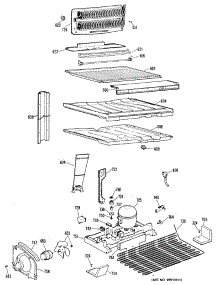 03 - Section3 parts for Ge Refrigerator TBX24ZLRRAD from AppliancePartsPros.com