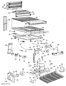 05 - Section5 parts for Ge Refrigerator TBX25FLMRAD from AppliancePartsPros.com