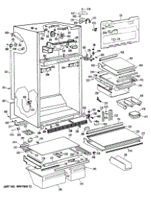 03 - Section3 parts for Ge Refrigerator TBX25FPERAD from AppliancePartsPros.com