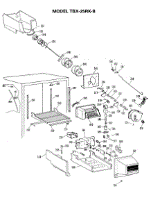 04 - Section4 parts for Ge Refrigerator TBX25RKBL from AppliancePartsPros.com