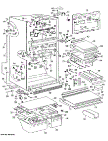 03 - Section3 parts for Ge Refrigerator TBX25RKBR from AppliancePartsPros.com
