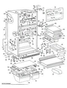 04 - Section4 parts for Ge Refrigerator TBX25RLBR from AppliancePartsPros.com