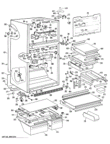 04 - Section4 parts for Ge Refrigerator TBX25RMFLWH from AppliancePartsPros.com